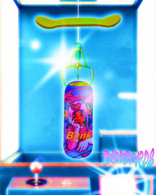 34.3mmx96.3mm FINGERBOARD- Arm Bandit Slot Machine-MAPLE WOOD